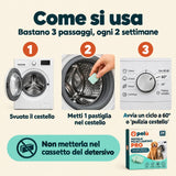 Pastiglie Pulisci Lavatrice – Igiene Profonda Anti-Odore e Anti-Peli